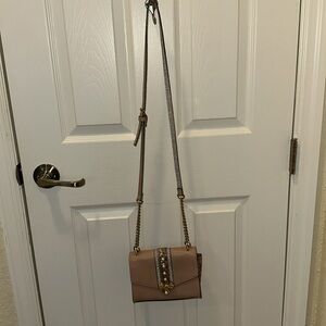 Elegant Pink Chain Shoulder Bag